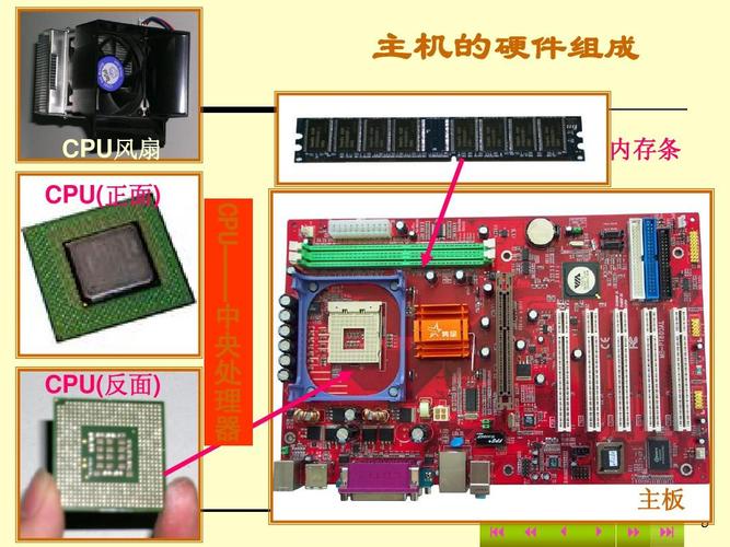 免费文档 所有分类 it/计算机 第二课 学会组装计算机ppt 主机的硬件
